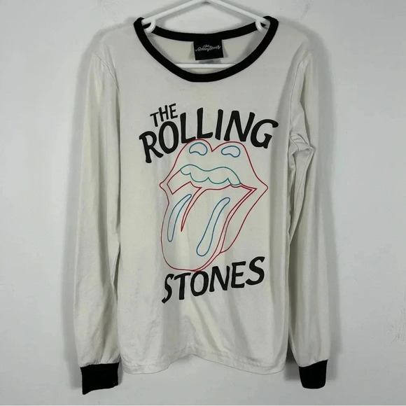 ❤️ The Rolling Stones Retro Long Sleeve tee boys 7-8 - Picture 3 of 10
